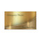 Elegant Shadowed Bright Gold Business Card