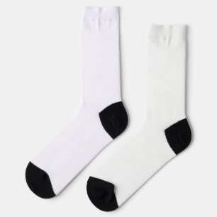 Elegant Shamrock-Shaped Design for St. Patrick's  Socks