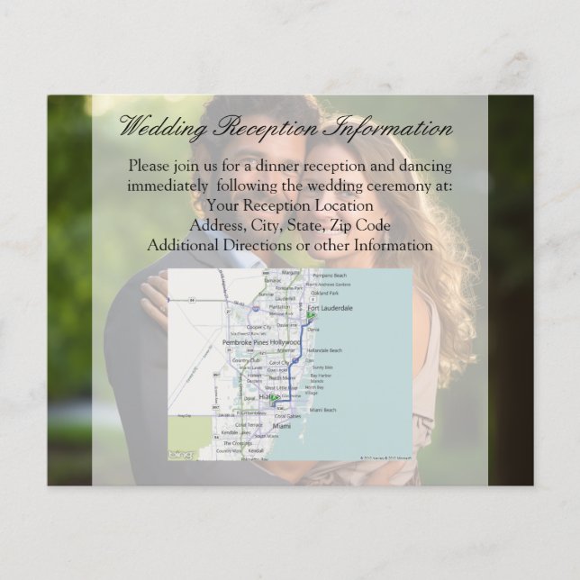 Elegant Sheer Overlay Photo Wedding Flyer (Front)