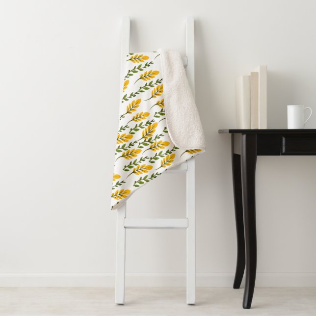 Elegant   sherpa blanket (In Situ)