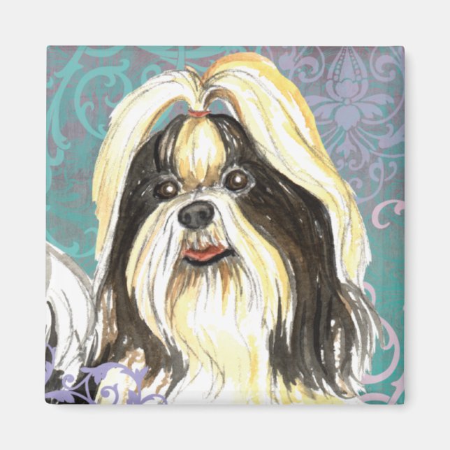 Elegant Shih Tzu Magnet (Front)