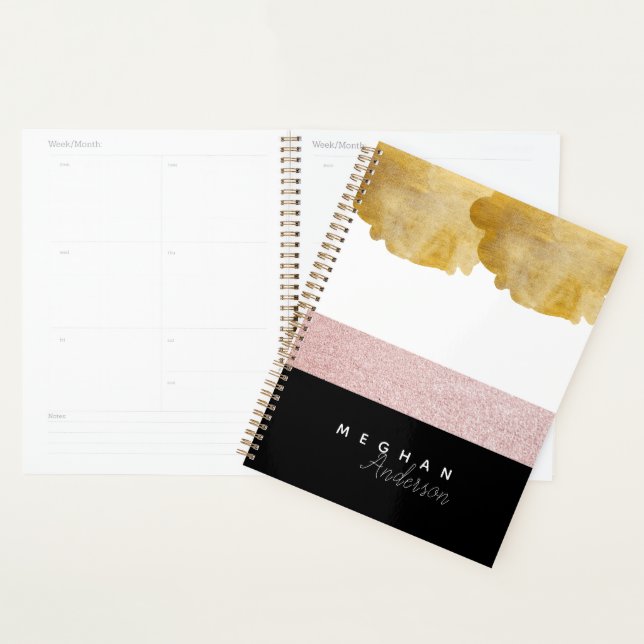 Elegant Shine ⎢Personalised Planner (Display)
