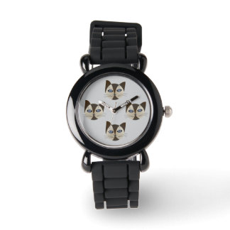 Elegant Siamese Cat Watch – Cat Lover Gift