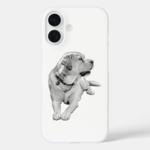 Elegant Sideview – Labrador iPhone 16 Case