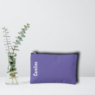 Elegant Signature Script Monogram Accessory Pouch