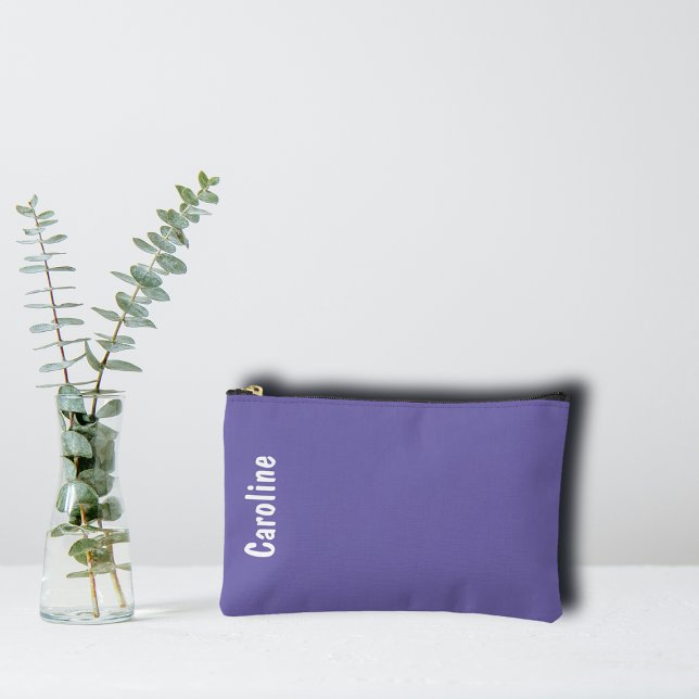 Elegant Signature Script Monogram Accessory Pouch (Creator Uploaded)