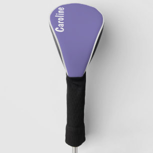 Elegant Signature Script Monogram Golf Head Cover
