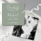 Elegant Signature Script Silver Sage Wedding Photo