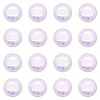 Elegant Silver and Light Purple Rose Butterfly