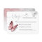 Elegant Silver and Pink Butterfly Wedding