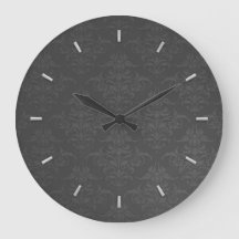 Elegant Silver Damask Pattern