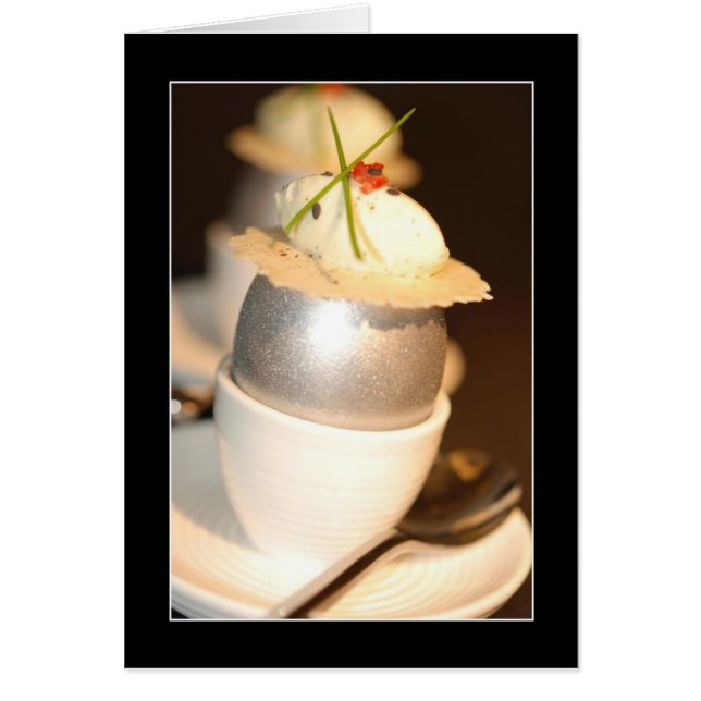 Elegant Silver Egg (Front)