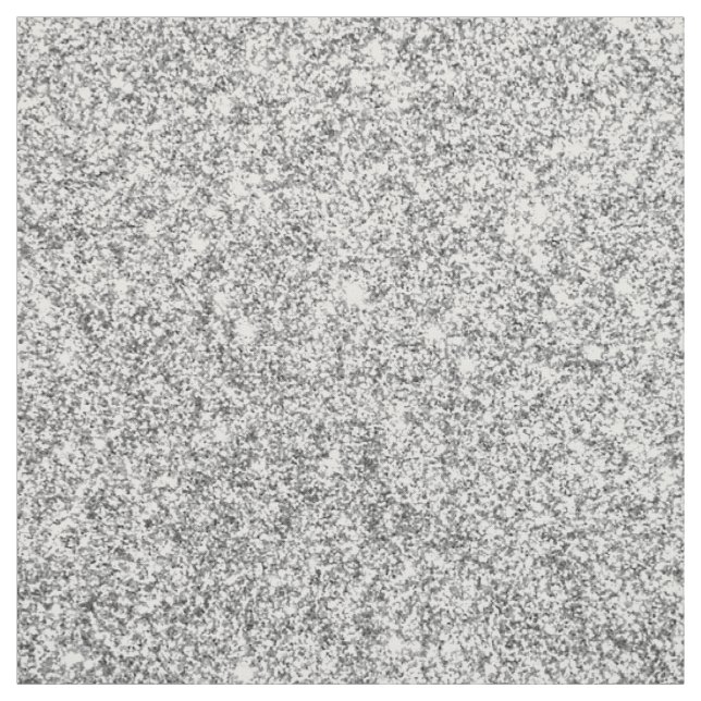 Elegant Silver Glitter Fabric (Swatch)
