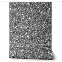 Elegant Silver Glitter Sparkle Pattern