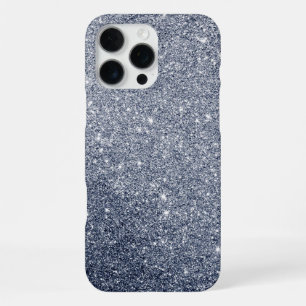 Elegant Silver Glitter Stylish Background iPhone 16 Pro Max Case