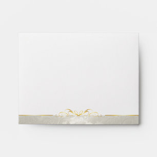 Elegant Silver Pearl Diamond Envelope