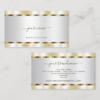 Elegant Silver with Gold Effect Professional