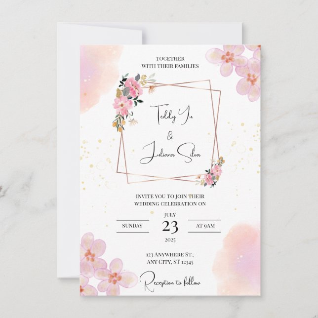 Elegant Simple Cards  (Front)