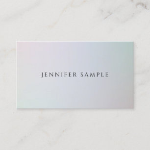 Elegant Simple Colourful Background Modern Templat Business Card