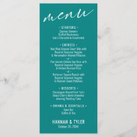 Elegant Simple Contemporary Typography Teal