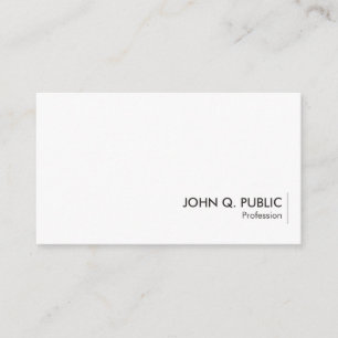 Elegant Simple Design Template Custom Modern Business Card
