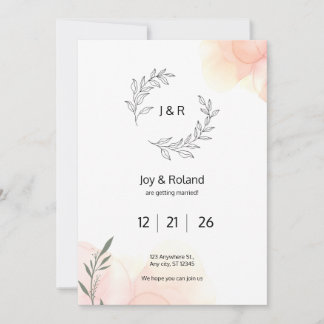 Elegant Simple Invitation