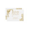 Elegant Simple Modern Rose Floral Gold RSVP
