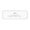 Elegant Simple Monogram Minimalist Return Address