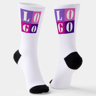 Elegant Simple Personalised Wedding Custom Idea  Socks