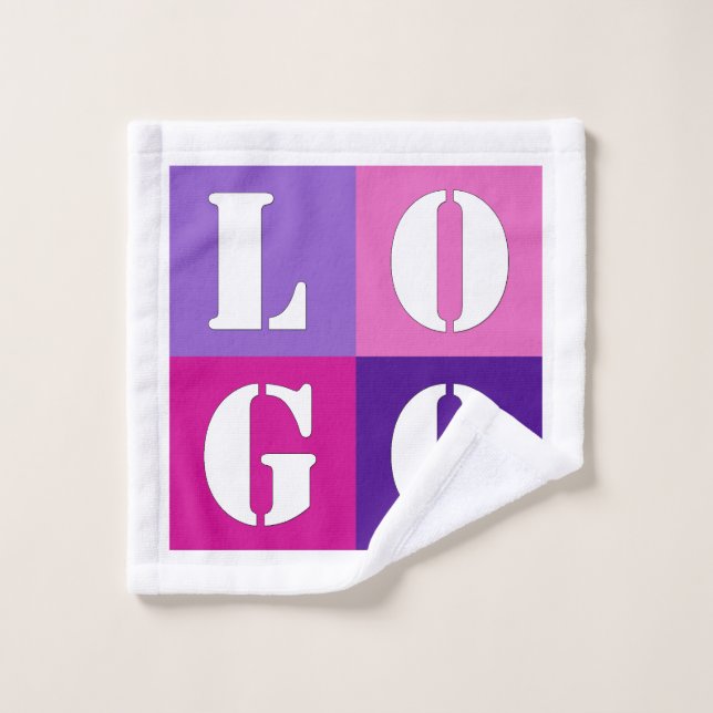 Elegant Simple Personalised Wedding Custom Idea  Wash Cloth (Wash Cloth)