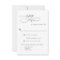 Elegant Simple, W / Without Meals Options Wedding 