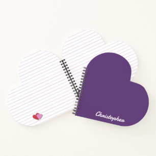 Elegant Single Solid Colour Minimalist Notebook