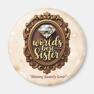 "Elegant Sister Gift" Magnet