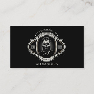 Elegant Skull Personalise Business Card