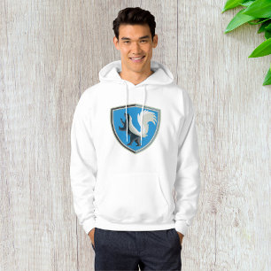 Elegant Skunk Emblem Wildlife Inspired Crest  Hoodie
