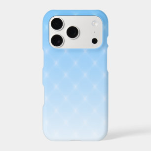 Elegant Sky Blue Ombre Diamond Pattern