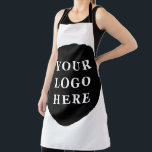 Elegant & Sleek Black QR Code Apron<br><div class="desc">This design is accessible to all. Feel free to customise the logo,  images,  tStylish Black QR Code Design | Elegant Brandext,  and colours according to your preferences. Thank you very much.</div>