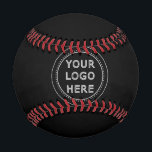 Elegant & Sleek Black QR Code Baseball<br><div class="desc">This design is accessible to all. Feel free to customise the logo,  images,  tStylish Black QR Code Design | Elegant Brandext,  and colours according to your preferences. Thank you very much.</div>