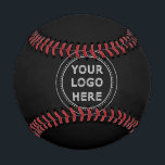Elegant & Sleek Black QR Code Baseball<br><div class="desc">This design is accessible to all. Feel free to customise the logo,  images,  tStylish Black QR Code Design | Elegant Brandext,  and colours according to your preferences. Thank you very much.</div>