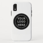 Elegant & Sleek Black QR Code iPhone XR Case<br><div class="desc">This design is accessible to all. Feel free to customise the logo,  images,  tStylish Black QR Code Design | Elegant Brandext,  and colours according to your preferences. Thank you very much.</div>