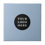 Elegant & Sleek Black QR Code Ceramic Tile<br><div class="desc">This design is accessible to all. Feel free to customise the logo,  images,  tStylish Black QR Code Design | Elegant Brandext,  and colours according to your preferences. Thank you very much.</div>