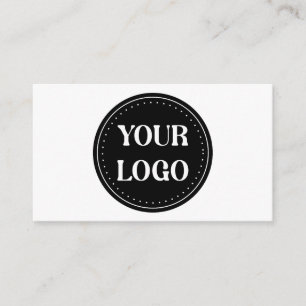 Elegant & Sleek Black QR Code Enclosure Card