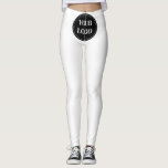 Elegant & Sleek Black QR Code Leggings<br><div class="desc">This design is accessible to all. Feel free to customise the logo,  images,  tStylish Black QR Code Design | Elegant Brandext,  and colours according to your preferences. Thank you very much.</div>