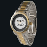 Elegant & Sleek Black QR Code Logo Design Watch<br><div class="desc">EVERYONE CAN USE THIS DESIGN.You are free to add,  edit,  or resize the logo,  photo,  text,  and colours as you choose.Many thanks.</div>