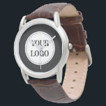 Elegant & Sleek Black QR Code Logo Design Watch<br><div class="desc">EVERYONE CAN USE THIS DESIGN.You are free to add,  edit,  or resize the logo,  photo,  text,  and colours as you choose.Many thanks.</div>