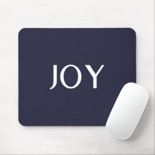 Elegant & Sleek Black QR Code Mouse Pad