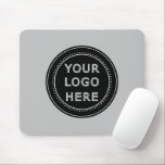 Elegant & Sleek Black QR Code Mouse Pad<br><div class="desc">This design is accessible to all. Feel free to customise the logo,  images,  tStylish Black QR Code Design | Elegant Brandext,  and colours according to your preferences. Thank you very much.</div>