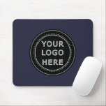 Elegant & Sleek Black QR Code Mouse Pad<br><div class="desc">This design is accessible to all. Feel free to customise the logo,  images,  tStylish Black QR Code Design | Elegant Brandext,  and colours according to your preferences. Thank you very much.</div>