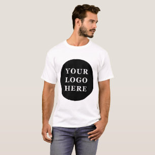 Elegant & Sleek Black QR Code T-Shirt