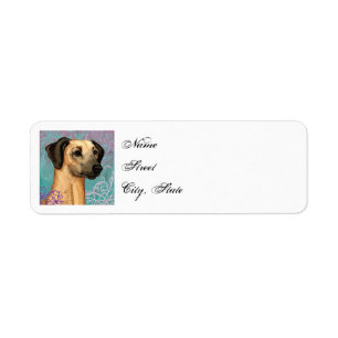 Elegant Sloughi Return Address Label